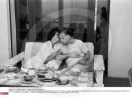 ST. TROPEZ/FRANCE : Sophia Loren and Carlo Ponti