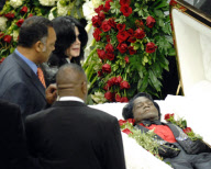 JAMES BROWN PUBLIC VIEWING AND FUNERAL IN HOMETOWN ARENA NAMED FOR SINGER