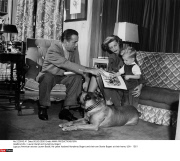 USA : Lauren Bacall and Humphrey Bogart