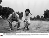 ST. TROPEZ/FRANCE : Sophia Loren and Carlo Ponti