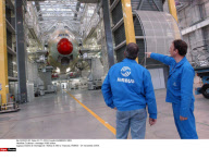 Toulouse : montage A380 airbus