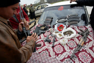 PALESTINIAN GUN TRADERS FLOURISH IN A LOCAL GAZA MARKET