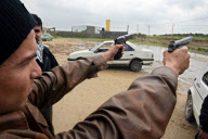 PALESTINIAN GUN TRADERS FLOURISH IN A LOCAL GAZA MARKET