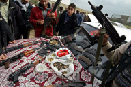 PALESTINIAN GUN TRADERS FLOURISH IN A LOCAL GAZA MARKET