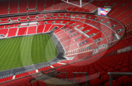 Views Of Wembly Stadium Near Completion