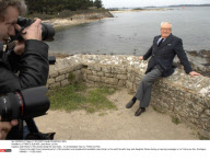 LA TRINITE SUR MER: Jean-Marie Le Pen