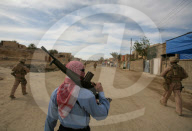 Iraq Iraqi Police in Anbar Province