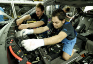 Autoproduktion bei BMW