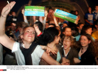 PARIS: UMP's supporters celebrate victory