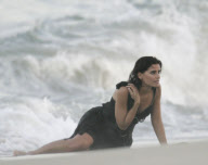 Nelly Furtado filming music video