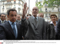PARIS: Chirac and Sarkozy attend a ceremony