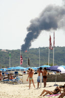 Fire burns near Saint-Tropez