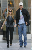 EXCL.: Loved-up couple singer FERGIE and actor JOSH DUHAMEL going to the movies