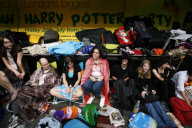 Queues for the latest Harry Potter book
