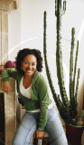 Oona King at home