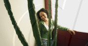 Oona King at home