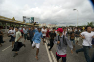 Myanmar Military Attacks Civilian Protesters