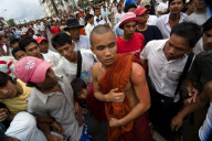 Myanmar Military Attacks Civilian Protesters