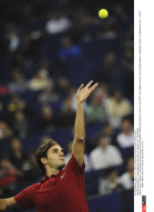 SHANGHAI: Tennis Masters Cup match R. Federer vs N. Davydenko