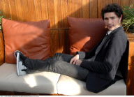 Actor MATT DALLAS posing for photographers during a photocall