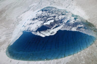 Surface Tension: Greenland Ice Images.