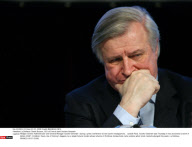 La Defense: Daniel Bouton, CEO of French bank Societe Generale