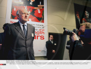 La Defense: Daniel Bouton, CEO of French bank Societe Generale