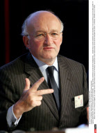 La Defense: Daniel Bouton, CEO of French bank Societe Generale