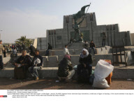 GAZA : Border between Egypt and Gaza
