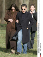 VERSAILLES : Nicolas Sarkozy  and his wife Carla Bruni VERSAILLES : Nicolas