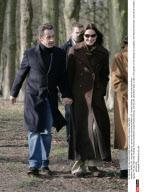 VERSAILLES : Nicolas Sarkozy  and his wife Carla Bruni VERSAILLES : Nicolas