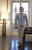 Retired Italian fashion designer Valentino