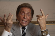Retired Italian fashion designer Valentino
