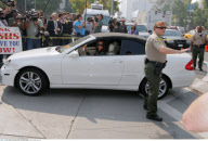 BRITNEY SPEARS arriving at Los Angeles Superior Court