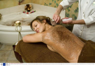 Chocolate Massage Treatment in the Fairmont Royal York Hotel, Toronto, Ontario, Canada - 13 Feb 2008