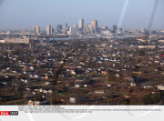 LOUISIANA: AERIAL VIEW OF DOWNTOWN NEW ORLEANS