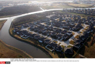 LOUISIANA: AERIAL VIEW OF DOWNTOWN NEW ORLEANS