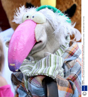 Dustin the Turkey, the puppet who will represent Ireland in the 2008 Eurovision song contest in Serbia  - 28 Feb 2008