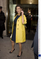 Catherine Zeta-Jones attending the grand re-opening of the Elizabeth Arden Global Flagship Store, New York, America - 06 Mar 2008