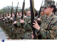 Women's US Marine Corps, Parris Island Marine Base, South Carolina, America - Feb 2008