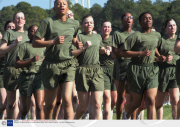Women's US Marine Corps, Parris Island Marine Base, South Carolina, America - Feb 2008