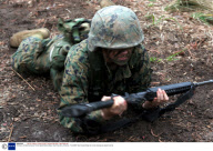 Women's US Marine Corps, Parris Island Marine Base, South Carolina, America - Feb 2008