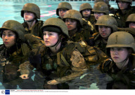 Women's US Marine Corps, Parris Island Marine Base, South Carolina, America - Feb 2008