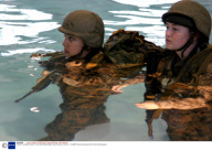 Women's US Marine Corps, Parris Island Marine Base, South Carolina, America - Feb 2008