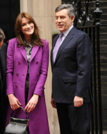 Sarkozys Visit Downing Street