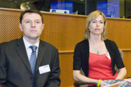 parents of Madeleine McCann in European Parliament