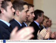 RAF wings Graduation Ceremony, RAF Cranwell, Sleaford, Lincolnshire, Britain - 11 Apr 2008