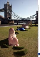 Louis Molloy Unveils Londons Latest Urban Landmark, Tower Bridge, London, Britain - 18 Sep 2007