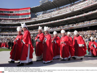WASHINGTON: Pope Benedict XVI celebrates mass at National Stadium