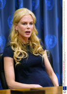 Nicole Kidman speaks at a Unifem press conference at the United Nations in New York, America - 22 Apr 2008
